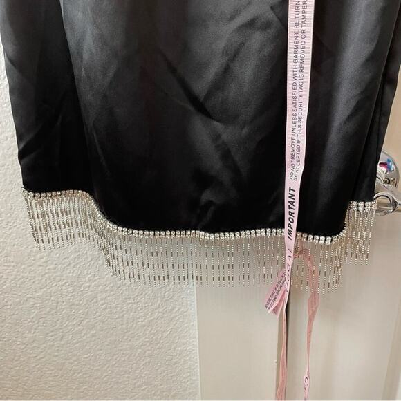 Mac Duggal 26672 Beaded Fringe Hem Dress - Picture 7 of 7